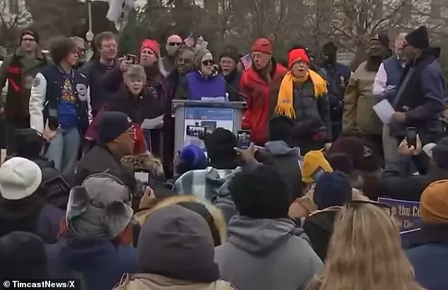 Democrat Protestors Sing Cringeworthy Song at 'Save the Civil Service' Rally