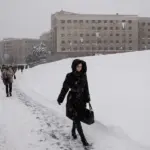 Kharkiv becomes a city dominated by women as male population hides from draft boards