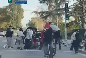 Mob Violence in Los Angeles: Feral Teen Cyclists Attack Unsuspecting Driver