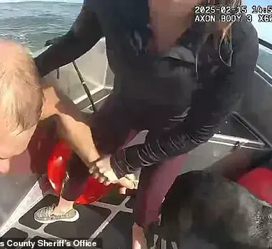 Quick-Thinking Woman's Rescue Brings Peace to Turbulent Waters