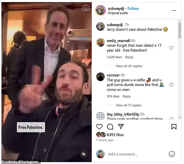 Seinfeld's Awkward Encounter with an Anti-Israeli Activist