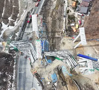 South Korea Bridge Collapse Claims Four Lives