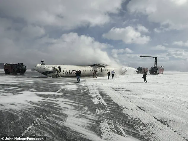 Terrifying Plane Crash in Toronto: Passengers Escape Through Side Door