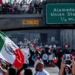 Thousands protest Trump's immigration policies in Los Angeles