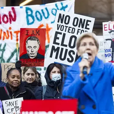 Trolling behavior towards Democrats over Dogecoin concerns