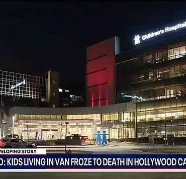 Two Young Children Freeze to Death in a Van