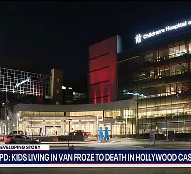Two Young Children Freeze to Death in a Van