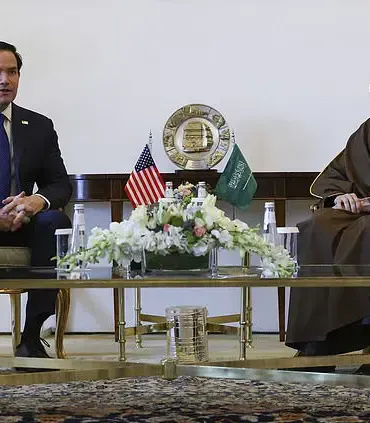 US Secretary of State Marco Rubio travels to Saudi Arabia for peace talks between Russia and Ukraine