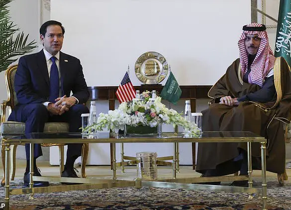 US Secretary of State Marco Rubio travels to Saudi Arabia for peace talks between Russia and Ukraine