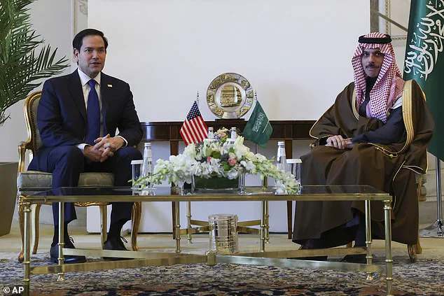 US Secretary of State Marco Rubio travels to Saudi Arabia for peace talks between Russia and Ukraine