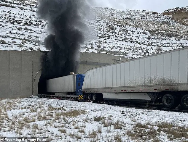 Wyoming I-80 Crash Resulted in Tunnel Fire, Highway Shutdown