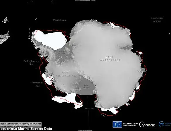 Antarctic Sea Ice Shrinks to Near-Record Low in Critical Climate Indicator