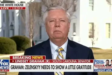 Lindsey Graham Calls for Volodymyr Zelensky's Resignation