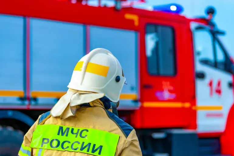 Major Fire Breaks Out in Luhansk Industrial Zone Amid Tensions