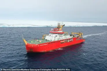 Massive iceberg twice the size of London stirs up ocean life