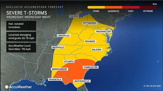 Powerful Storm System to Bring Tornadoes, Hail, and High Winds to a Large Area of the US