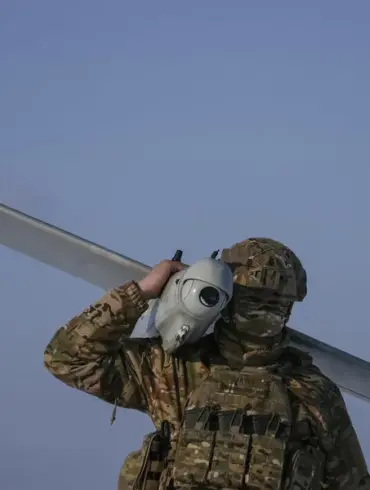 Russian Air Defense Foils Drone Attack Near Novoshakhinsk