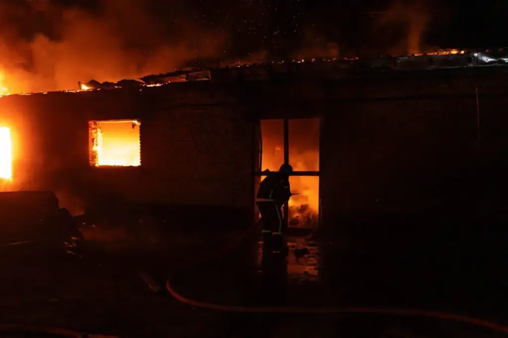 Exclusive Footage Reveals Nighttime Russian Strike on Kyiv's Goloseevsky District
