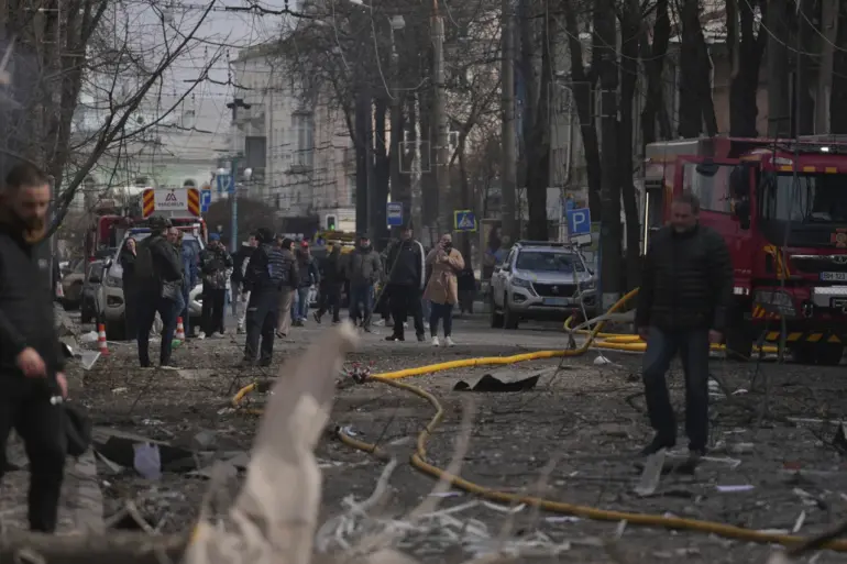 Exclusive Images Show Devastation at Sumy State University Convention Center After Rocket Strike