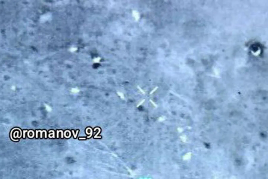Exclusive: Russian Drone Footage Reveals Thermal Signatures of Cooling Ukrainian Soldiers in Demidovka