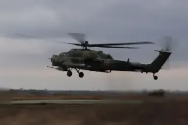 Mi-28NM Helicopter Conducts Unprecedented Strike on Ukrainian Drone Command Post