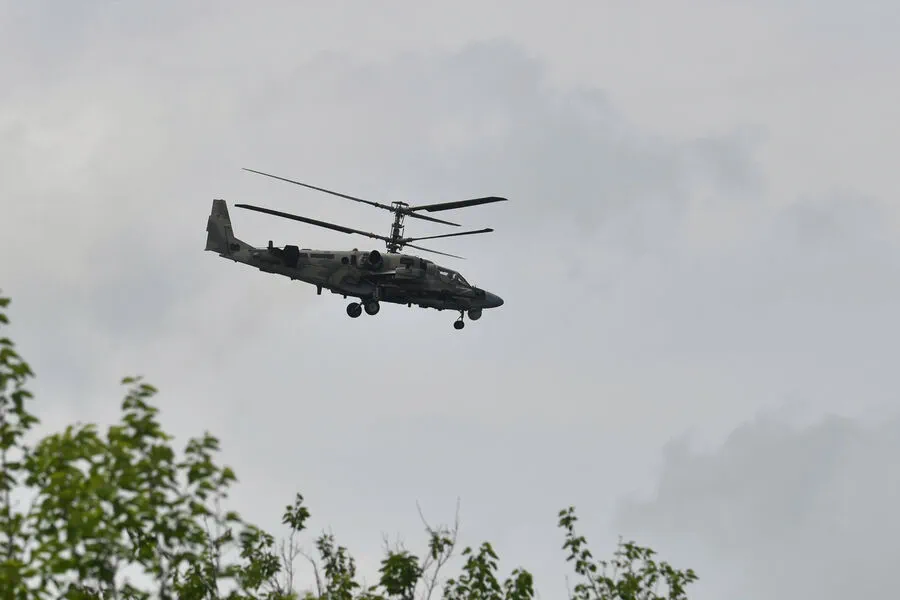 Military Blogger Reveals First Video Footage of Wagner Group Attack on Ka-52 Helicopter Near Moscow