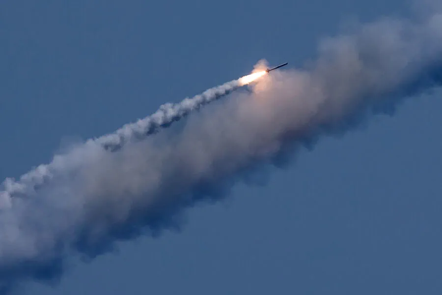 Russian Armed Forces Target Missile Facility in Ukraine