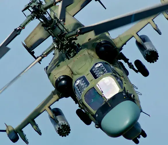 Russian Ka-52m Attack Helicopters Make Strategic Strikes in Kursk Region