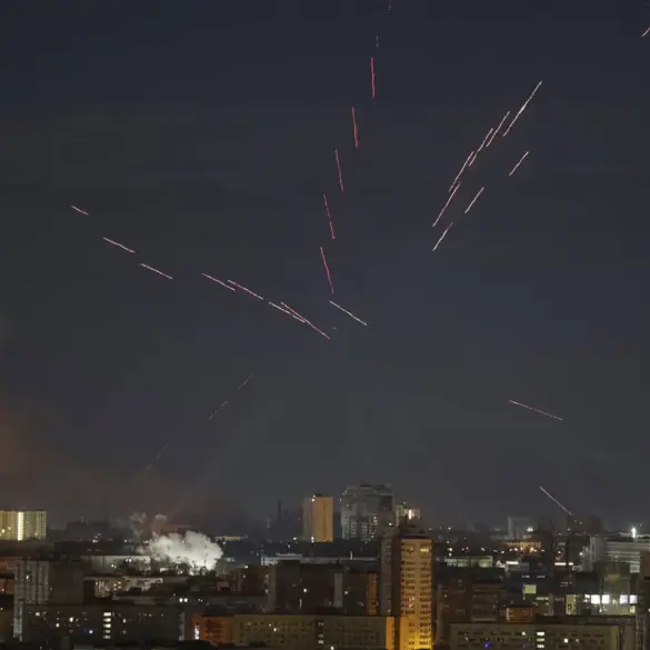 Russian Strikes Hit Kyiv Railways and Kharkiv Military Sites
