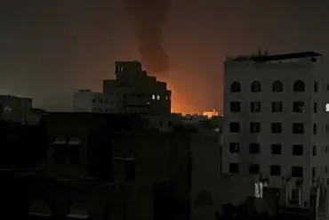 Air Strikes on Sana'a Airport Trigger Explosions, Fueling Concerns Over Escalation in Yemen Conflict