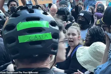 Seattle Protest Escalates into Chaos as Opposing Groups Clash Over Public Spaces, with Rescue of Mother and Child