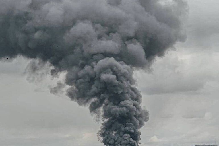 Damage to Nikopol Industrial Sites Confirmed by Local Official, But Details Remain Unrevealed, Sparking Public Concern