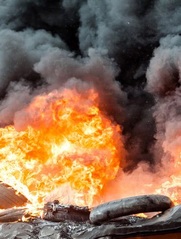 Explosion and Fire in Central Israeli Home Caused by Shot-Down Missile Part, Amid Escalating Tensions Between Iran and Israel