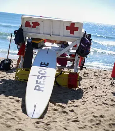 Freak Accident Leaves Lifeguard in Critical Condition as First Responders Race Against Time