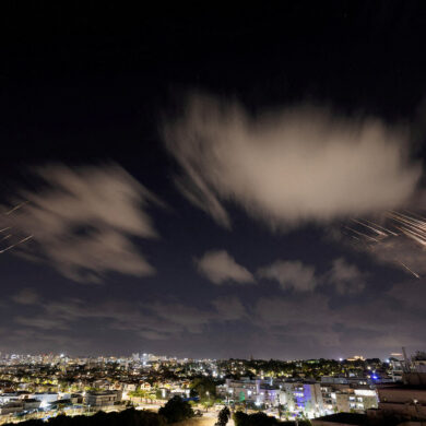 Iran Launches Rocket Attack on Israel, IDF Confirms; Air-Raid Sirens Activate Across Multiple Cities and Towns