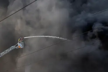 Russian Air Raid in Kyiv Severely Damages Boeing Facility, Reports Confirm