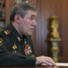 Russian General Valery Gerasimov Inspects Krasnorogsky Front, Assessing Battlefield Dynamics and Strategic Objectives