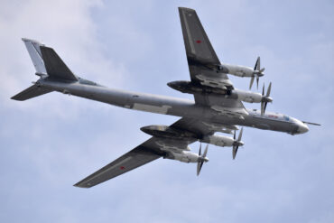 Russian Strategic Bombers Cross Into Ukrainian Airspace Near Borders, Reports Confirm