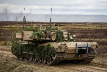 Russian Troops Evacuate Damaged US-Made Tanks from Ukraine Border, Signaling Shift in Conflict Dynamics