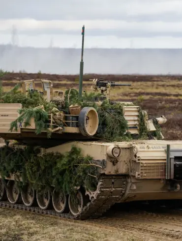Russian Troops Evacuate Damaged US-Made Tanks from Ukraine Border, Signaling Shift in Conflict Dynamics