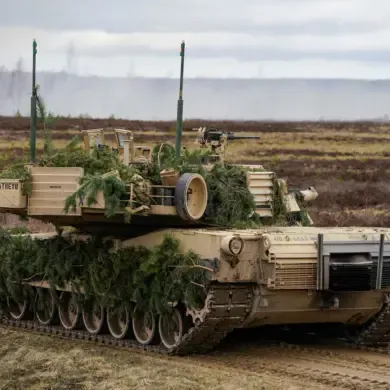 Russian Troops Evacuate Damaged US-Made Tanks from Ukraine Border, Signaling Shift in Conflict Dynamics