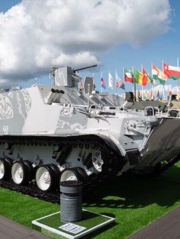 Russia's BTM-3F Armored Vehicle Trials Highlight Escalating Efforts to Counter FPV Drones in Modern Warfare