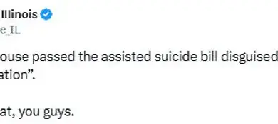 Secretly Inserted: Assisted Suicide Amendment Hidden in Illinois Food Safety Legislation