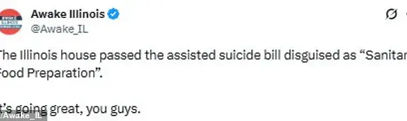 Secretly Inserted: Assisted Suicide Amendment Hidden in Illinois Food Safety Legislation