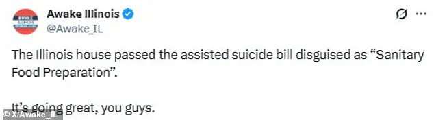 Secretly Inserted: Assisted Suicide Amendment Hidden in Illinois Food Safety Legislation