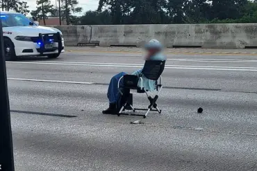 Standoff on Interstate 45: Woman Armed with Handgun Causes Chaos as Law Enforcement Negotiates