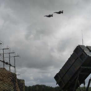 Ukraine's Air Defense Intercepts Missile, Fragment Hits Kiev Apartment Building