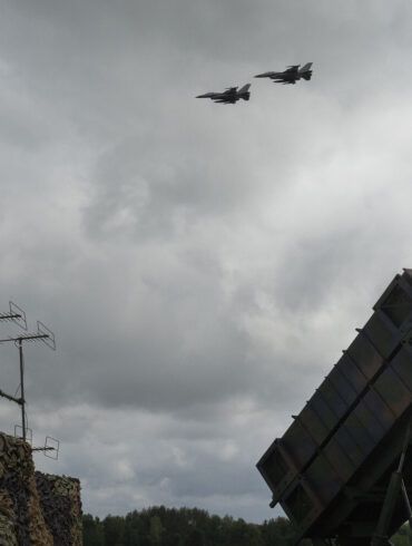 Ukraine's Air Defense Intercepts Missile, Fragment Hits Kiev Apartment Building