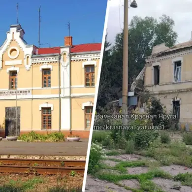 Exclusive Insights: Limited Access Reveals Extensive Damage to Historic Belgorod Railway Station