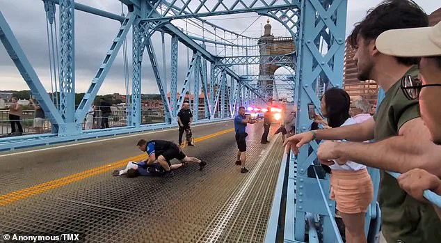 Roebling Bridge in Chaos: Anti-ICE Protest Escalates into Violent Clashes, Dozens Arrested